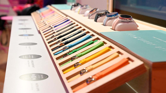 The Fossil Sport color options are like being slapped with a rainbow.